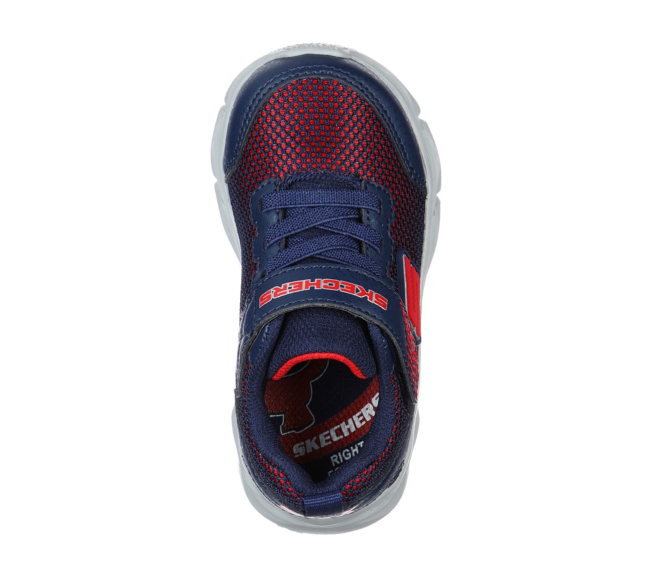 ADVANCE - INTERGRID, NAVY/RED Footwear Top View
