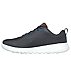 GO WALK MAX- EFFORT, CHARCOAL/ORANGE Footwear Left View