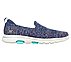 GO WALK 5 - MIRAGE, NAVY/MULTI Footwear Lateral View