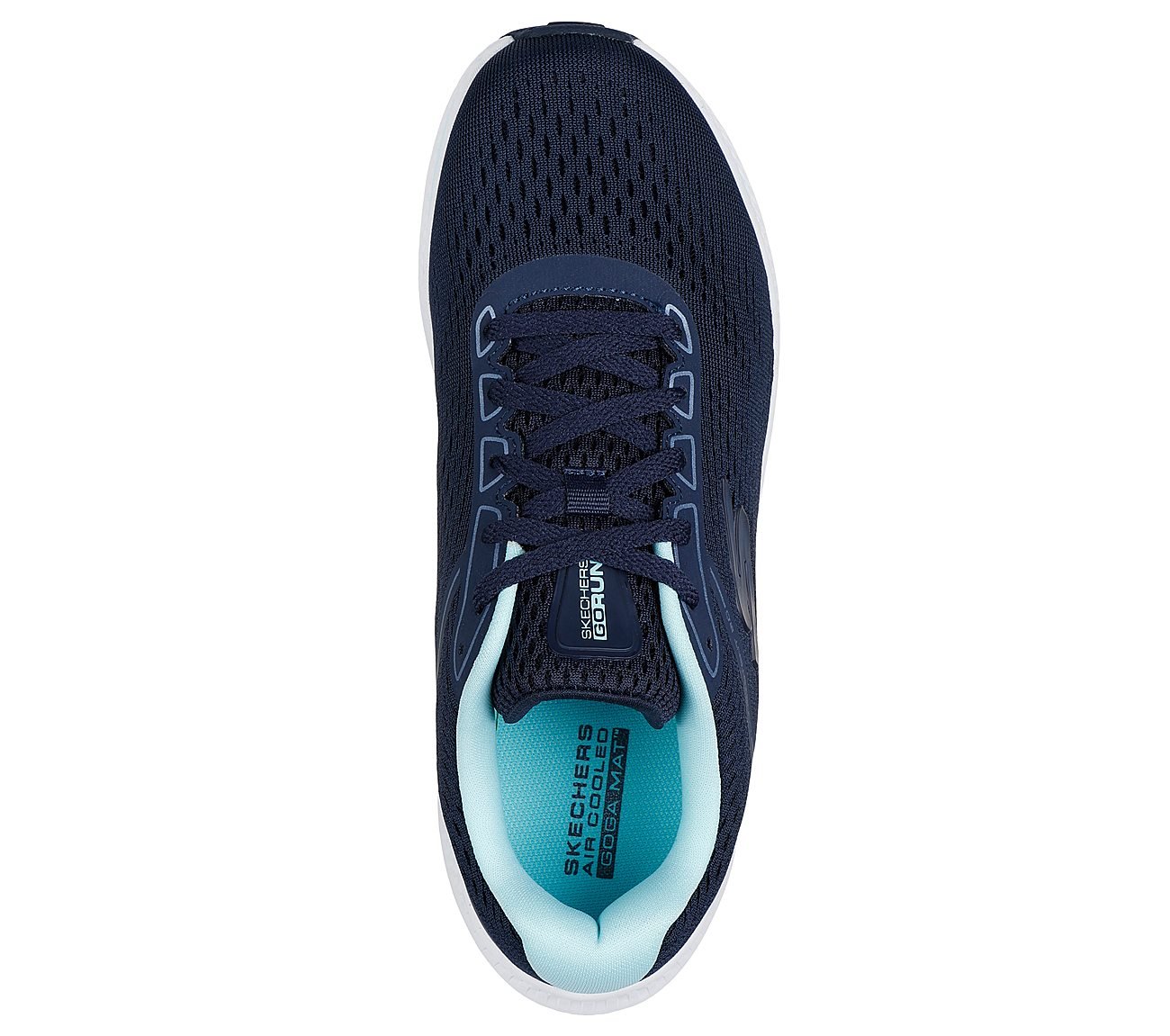 GO RUN CONSISTENT 2, NAVY/BLUE Footwear Top View
