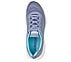 GO RUN SUPERSONIC, SLATE Footwear Top View