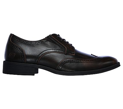 LARKEN - FLYLAW, BROWN Footwear Right View