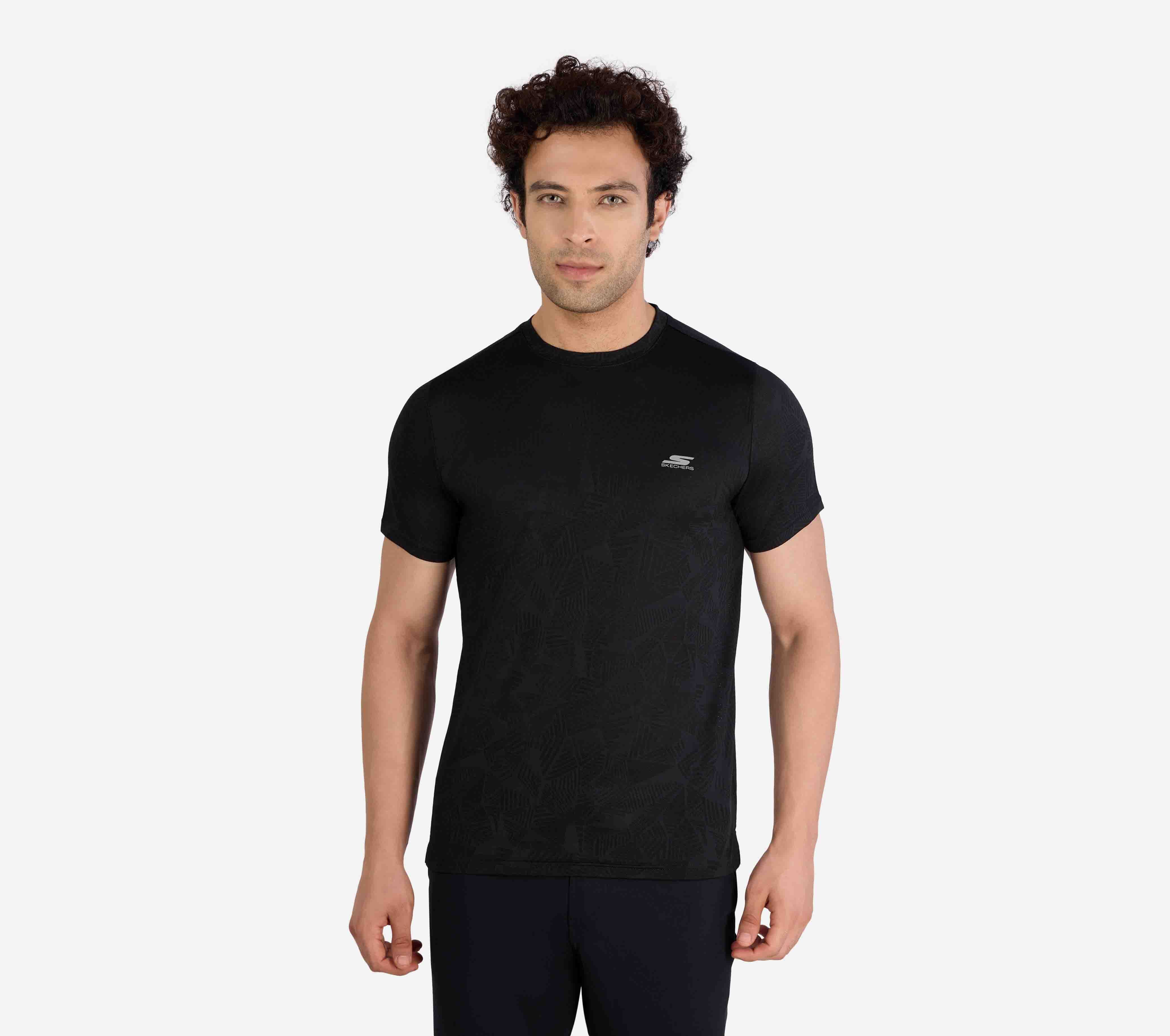 SS SKECHERS DELTA T-SHIRT, BBBBLACK Apparel Lateral View