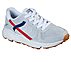BOBS GOSAN-THRILLIN THROWBACK, WHITE/RED/NAVY Footwear Lateral View