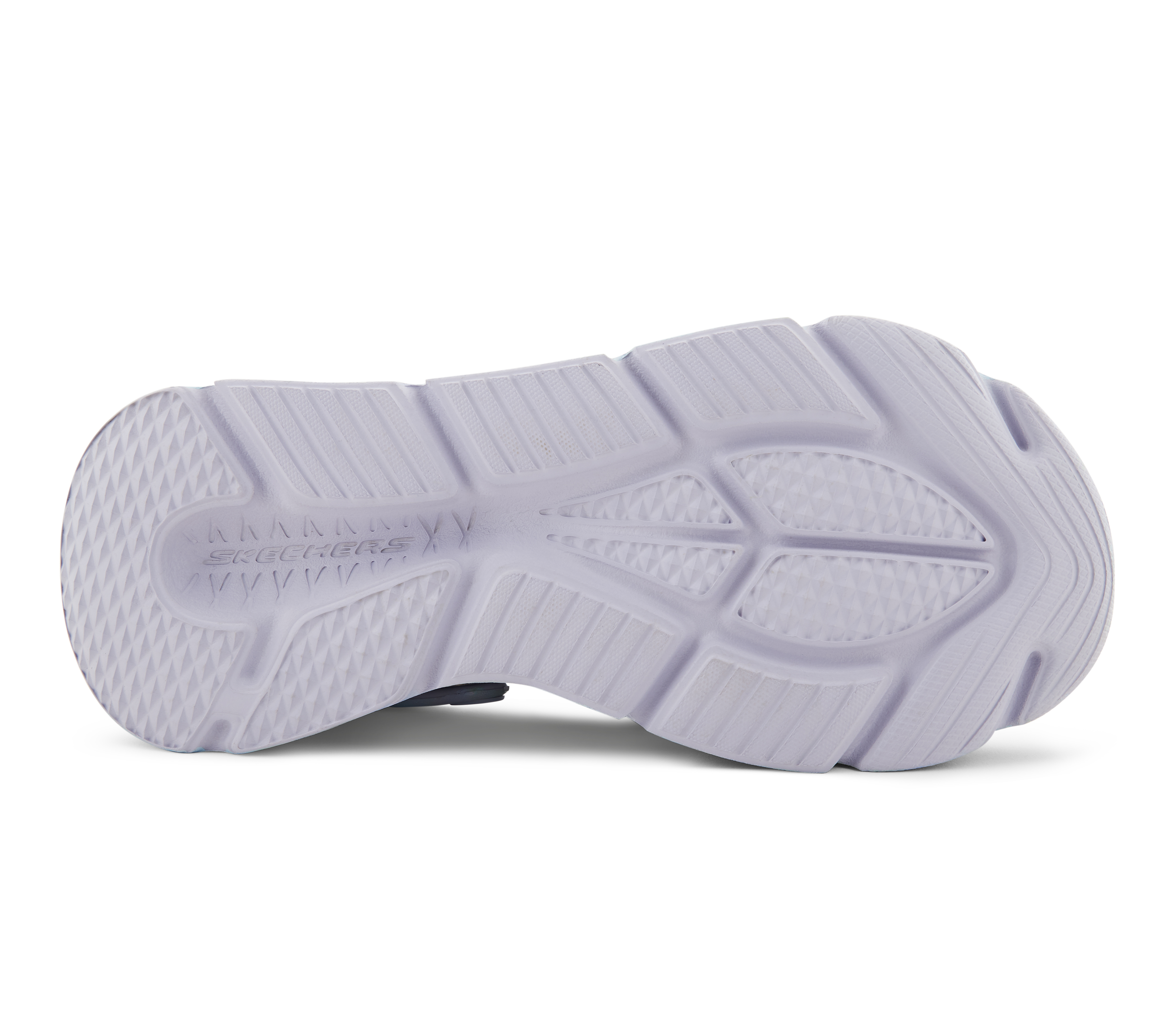 MAX CUSHIONING, BLUE/MULTI Footwear Bottom View