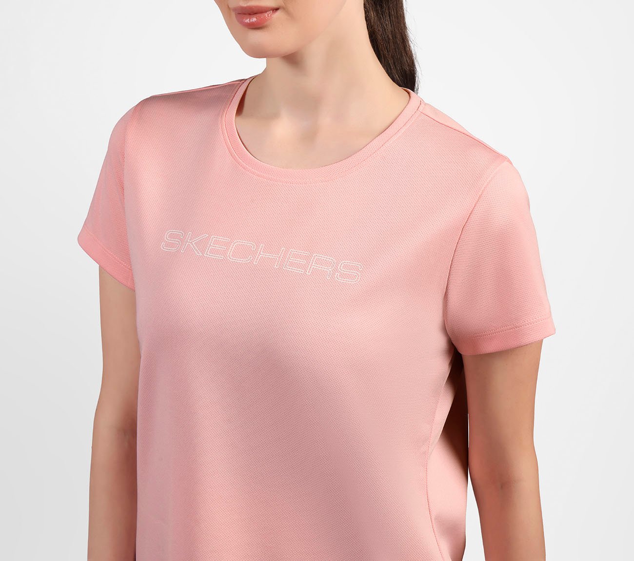 ROUND NECK BRANDED T SHIRT, BLACK/WHITE/GRY Apparels Right View