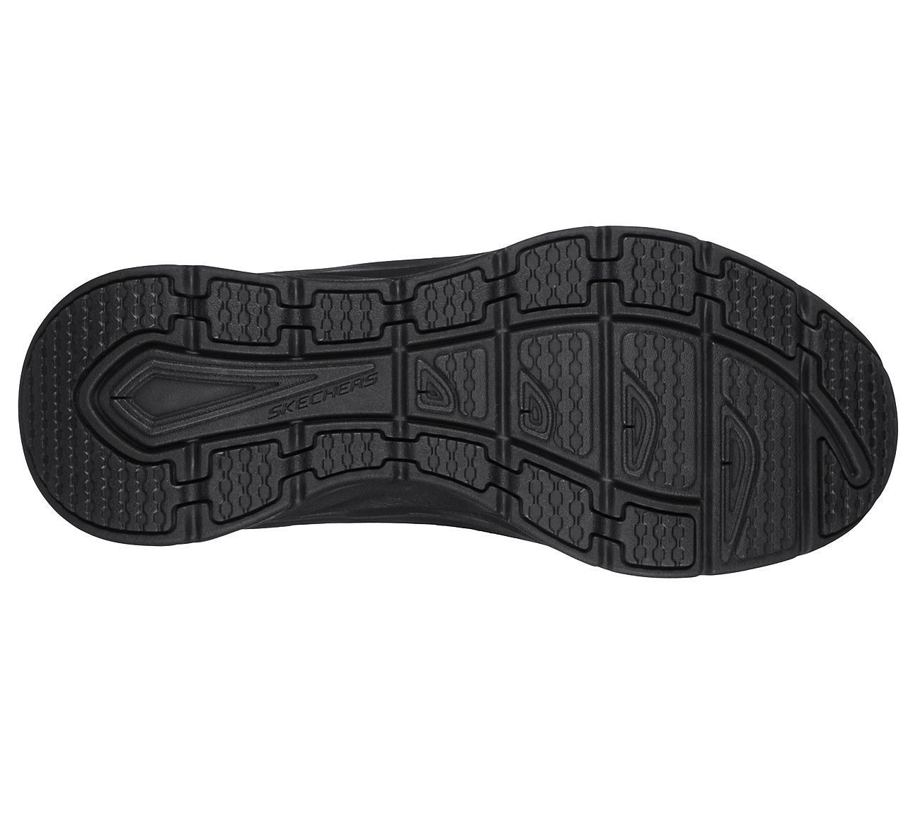 D'LUX WALKER, BBLACK Footwear Bottom View