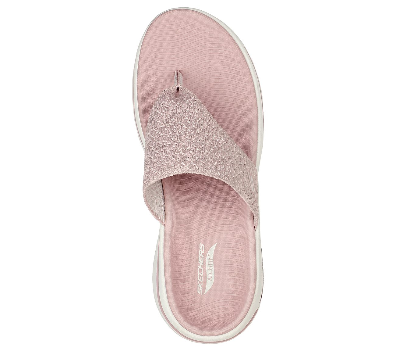 GO WALK ARCH FIT SANDAL - WEE, MMAUVE Footwear Top View