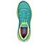 GO RUN PURE 3, TEAL Footwear Top View