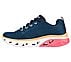 GLIDE-STEP SPORT - WAVE HEAT, NAVY/PINK Footwear Left View