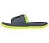 GAMBIX III-GRAYLER, CHARCOAL/LIME Footwear Left View