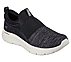 GO WALK FLEX, BLACK/WHITE