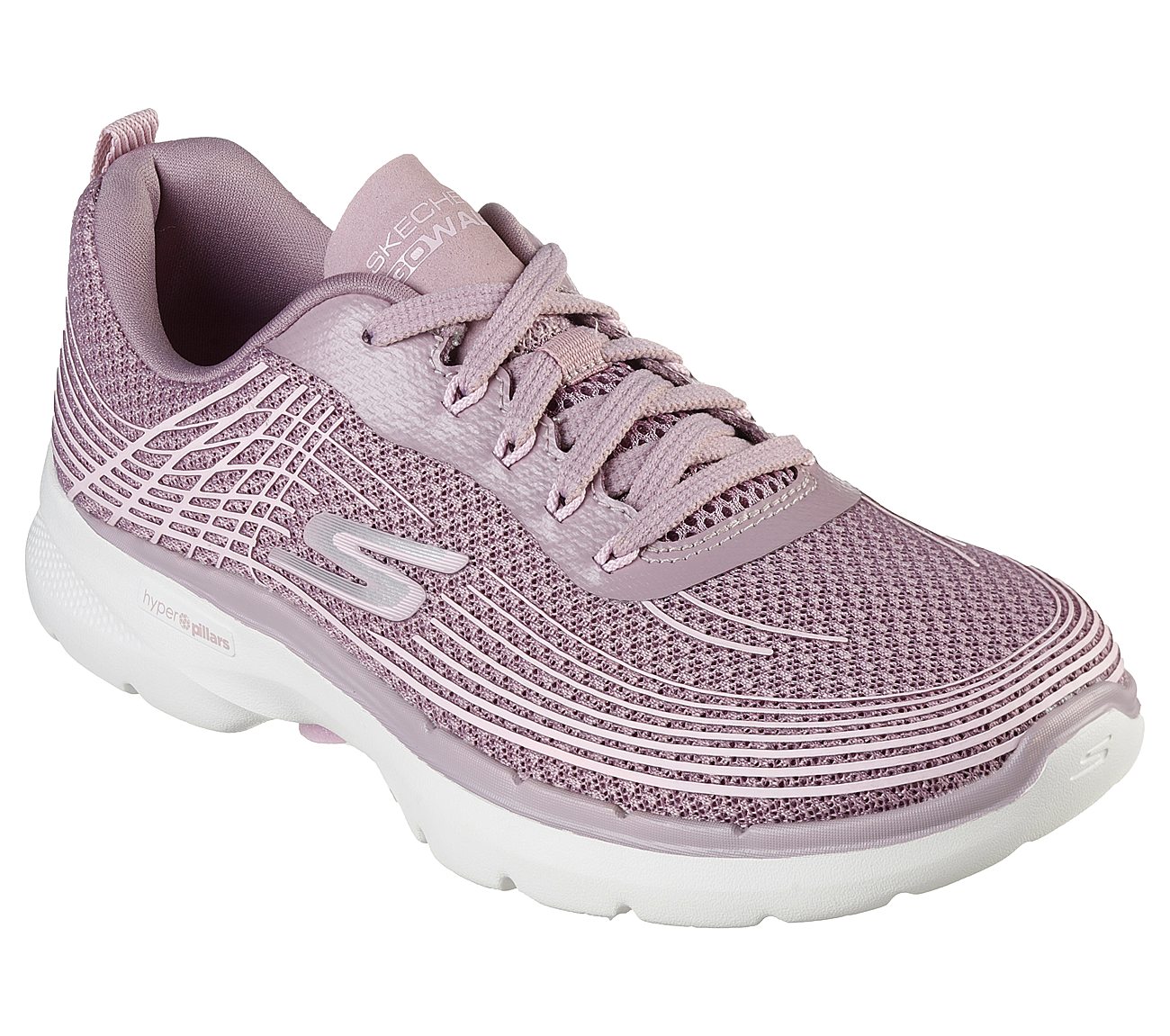 GO WALK 6 - STUNNING GLOW, MMAUVE Footwear Right View