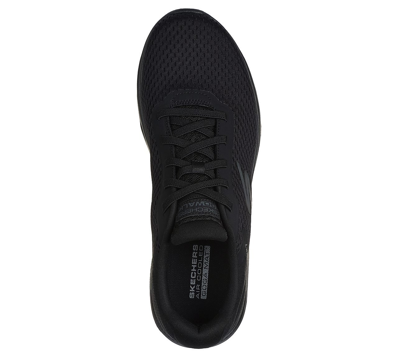 GO WALK 7 - THE CONSTRUCT, BBLACK Footwear Top View