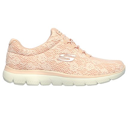 SUMMITS - LOVELY FLORET, LLLIGHT PINK Footwear Lateral View