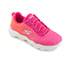 GO WALK MASSAGE FIT, PINK/ORANGE Footwear Lateral View