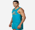 MEN'S ELITE SINGLET, ROYAL/BLUE Apparels Top View