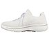 GO WALK ARCH FIT - PEACHY, WWWHITE Footwear Left View