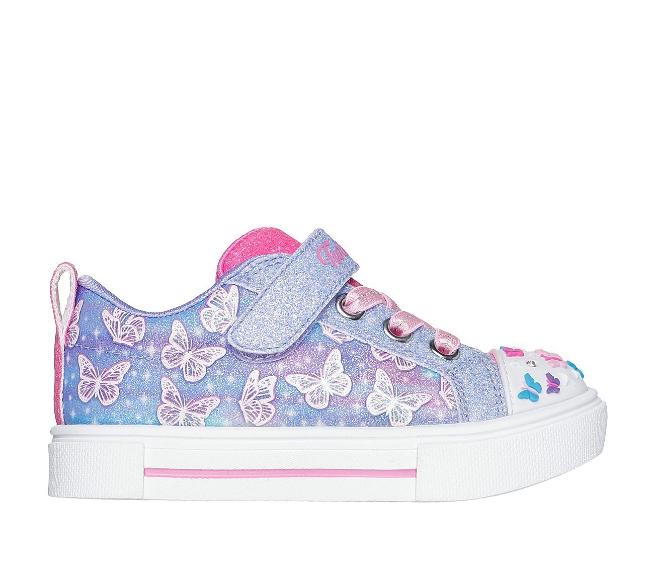 TWINKLE SPARKS - OMBRE FLUTTE, LAVENDER/MULTI Footwear Lateral View