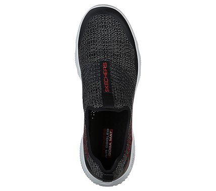 GO RUN FOCUS-RAPTOR, BLACK/RED Footwear Top View