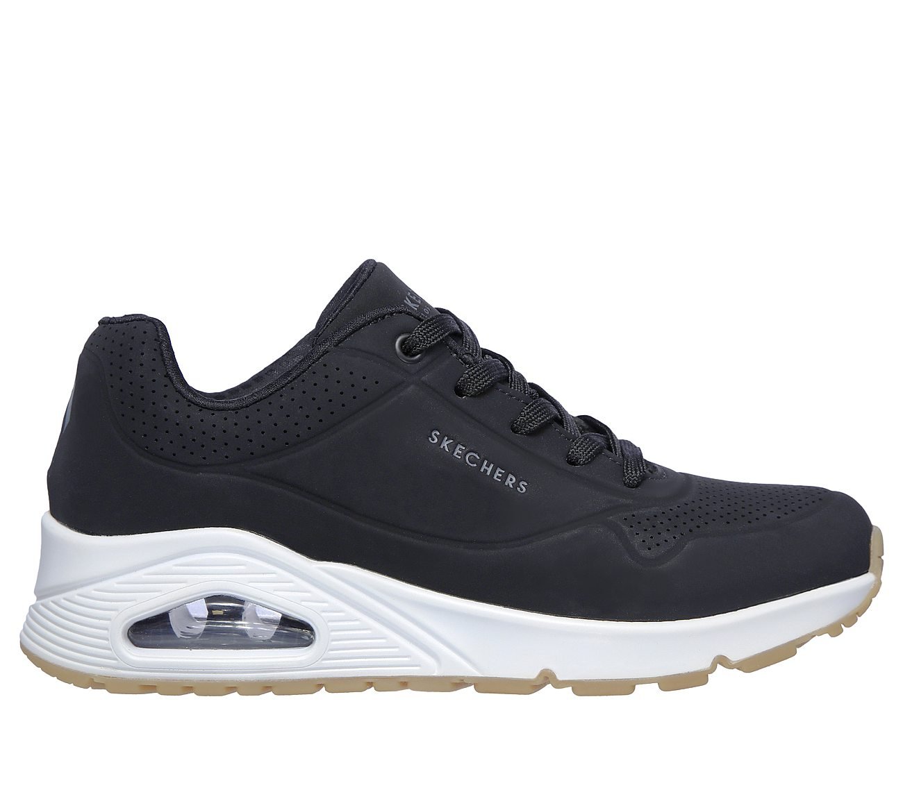 UNO - STAND ON AIR, BBBBLACK Footwear Lateral View