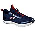 ULTRA GROOVE - ZARDOV, NAVY/RED Footwear Lateral View