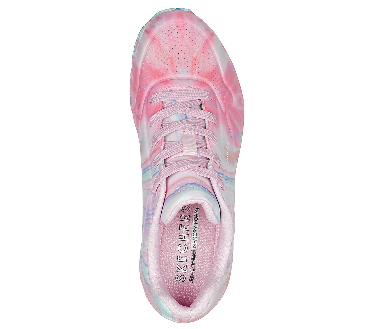 UNO - LIKE WATER, PINK/MULTI Footwear Top View