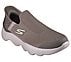 GO WALK MASSAGE FIT - CURRENT, KKHAKI Footwear Lateral View