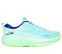 GO RUN MAX ROAD 6, BLUE Footwear Lateral View