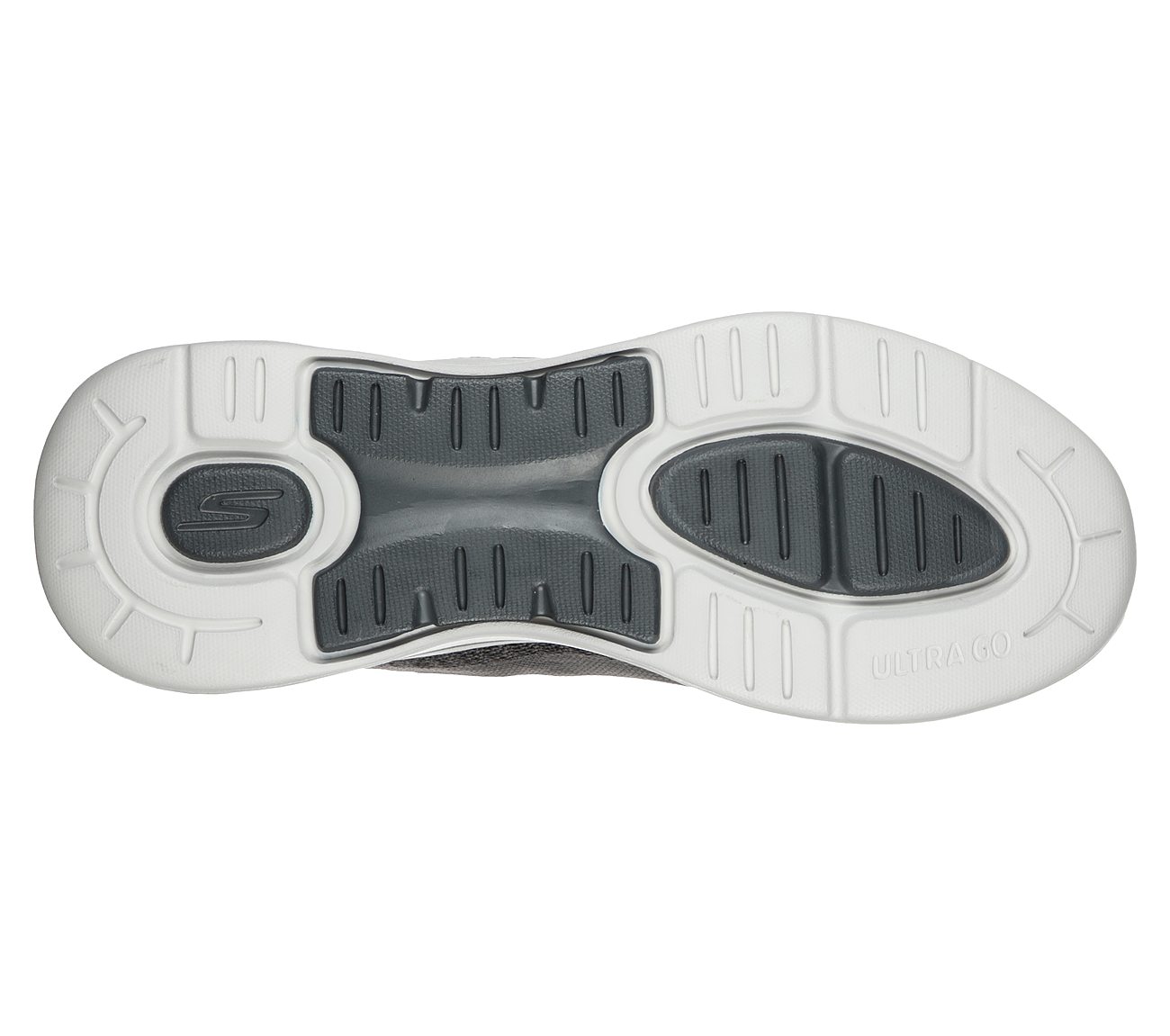 GO WALK ARCH FIT-GRAND SELECT, CCHARCOAL Footwear Bottom View