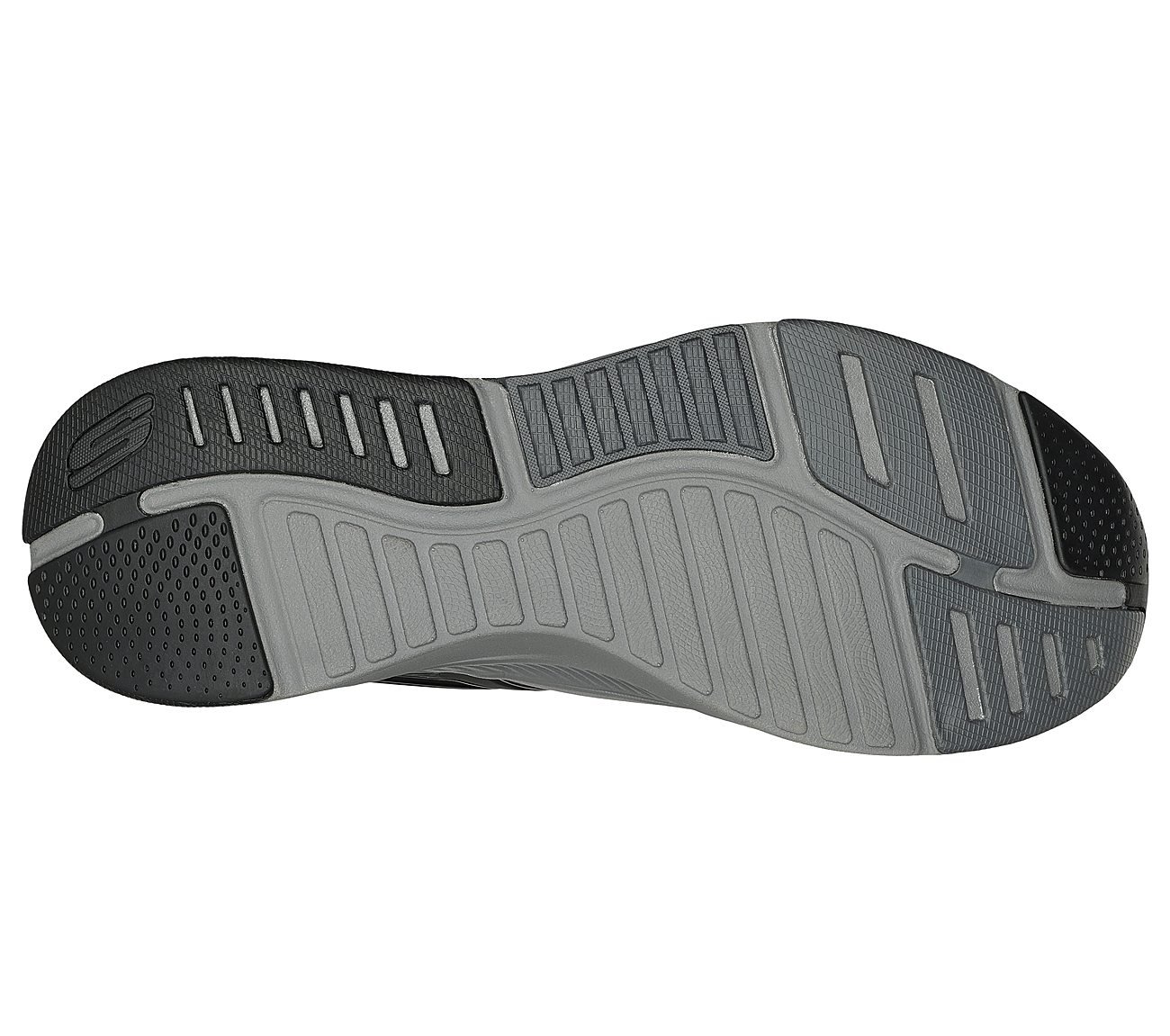 MIRA, BLACK/CHARCOAL Footwear Bottom View