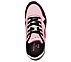 DVF: Uno - Beso, BLACK/PINK Footwear Top View