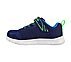 COMFY FLEX - MINI TRAINER, NAVY/LIME Footwear Left View