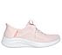 SKECHERS SLIP-INS: ULTRA FLEX 3.0 - BRILLIANT, LLLIGHT PINK Footwear Lateral View