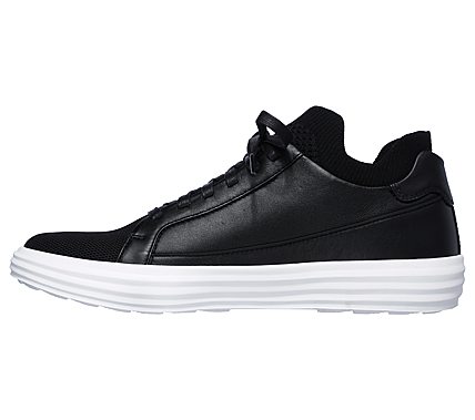 SHOGUN - DOWN TIME, BLACK/WHITE Footwear Left View
