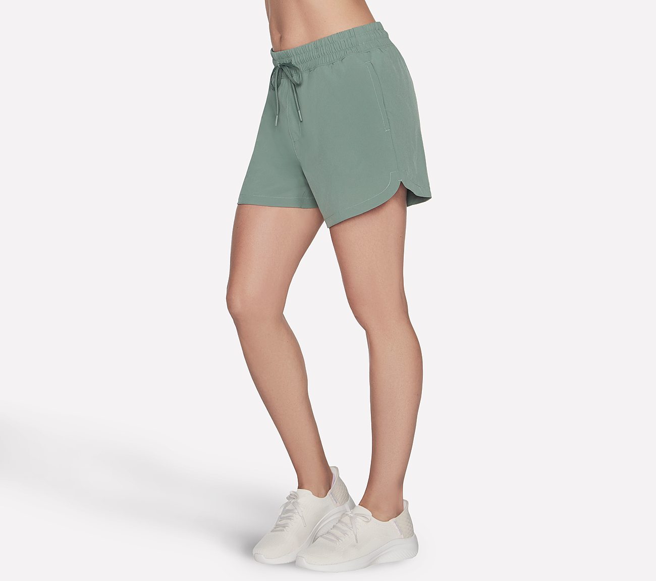 EVERYDAY 5" SHORT, LIGHT GREEN Apparel Left View