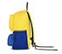 MINI BACKPACK WITH SINGLE COMPARTMENT, BLUE/YELLOW