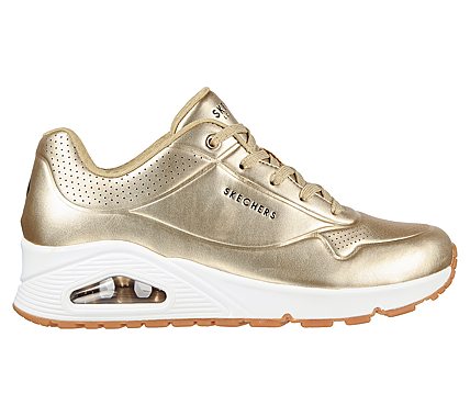 UNO - ALUMINIFEROUS, GOLD Footwear Right View