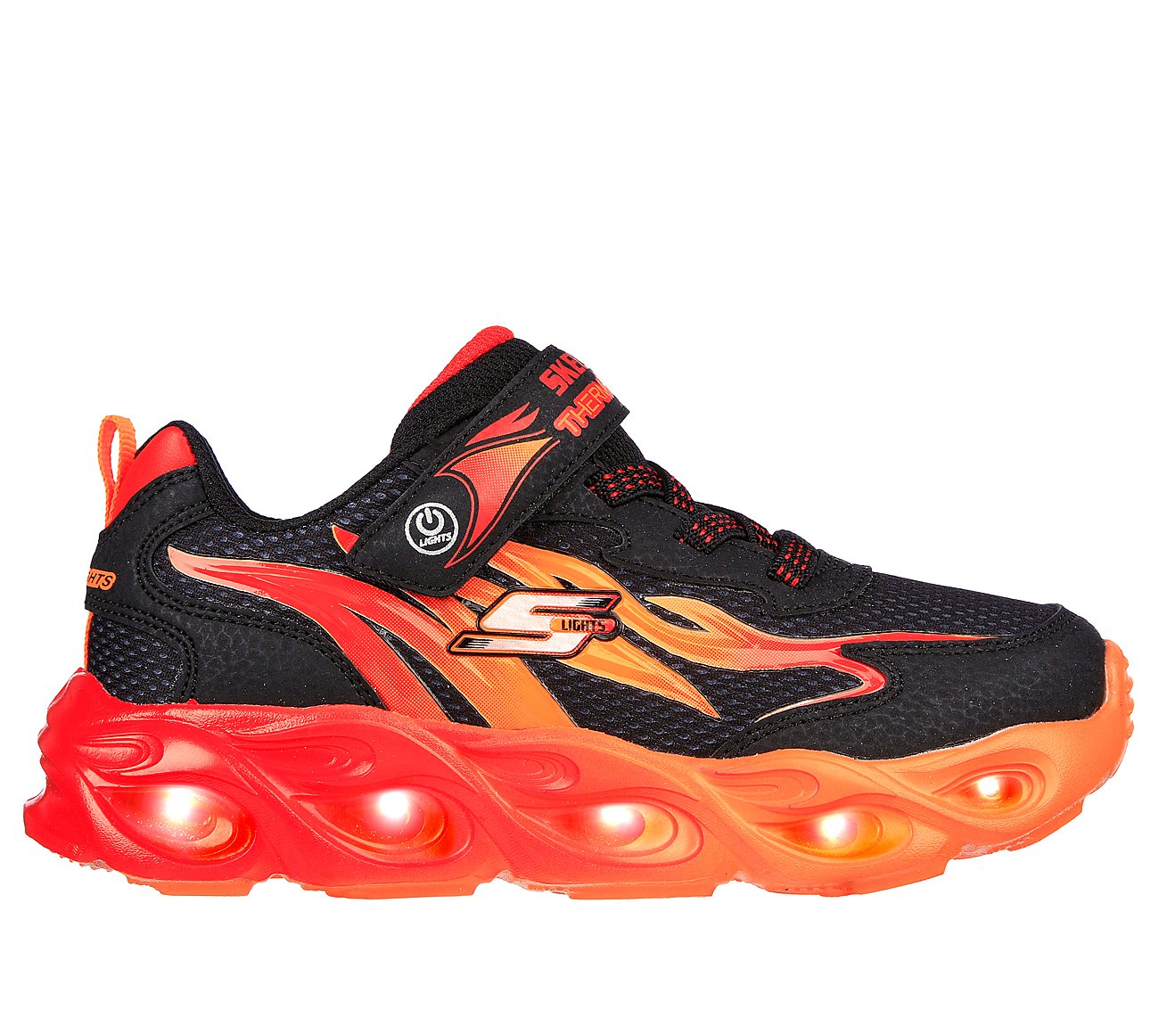 THERMO-FLASH - HEAT-FLUX, BLACK/RED Footwear Right View