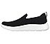 GO WALK FLEX, BLACK/WHITE Footwear Left View