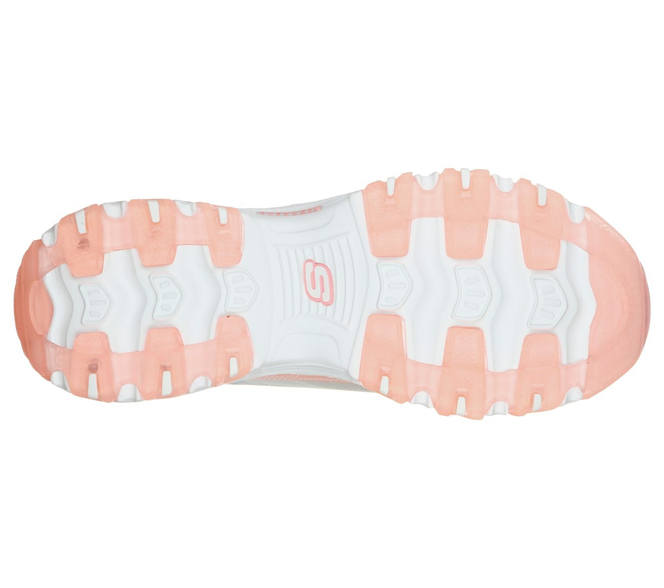 D'LITES-FRESH AIR, PINK/MULTI Footwear Bottom View