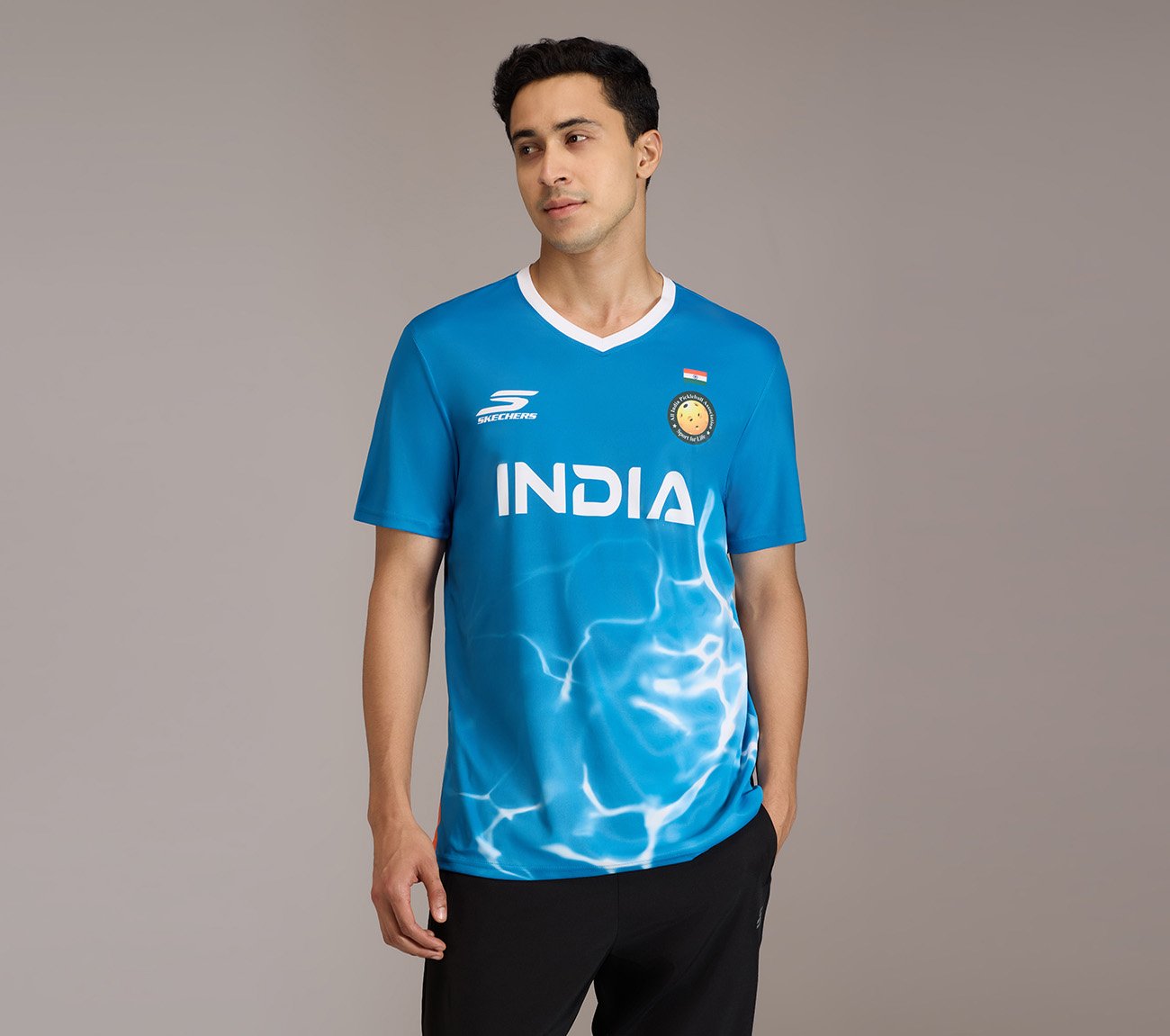 AIPA MENS REPLICA TRAINING JERSEY, WHITE/NEON PINK/LIME