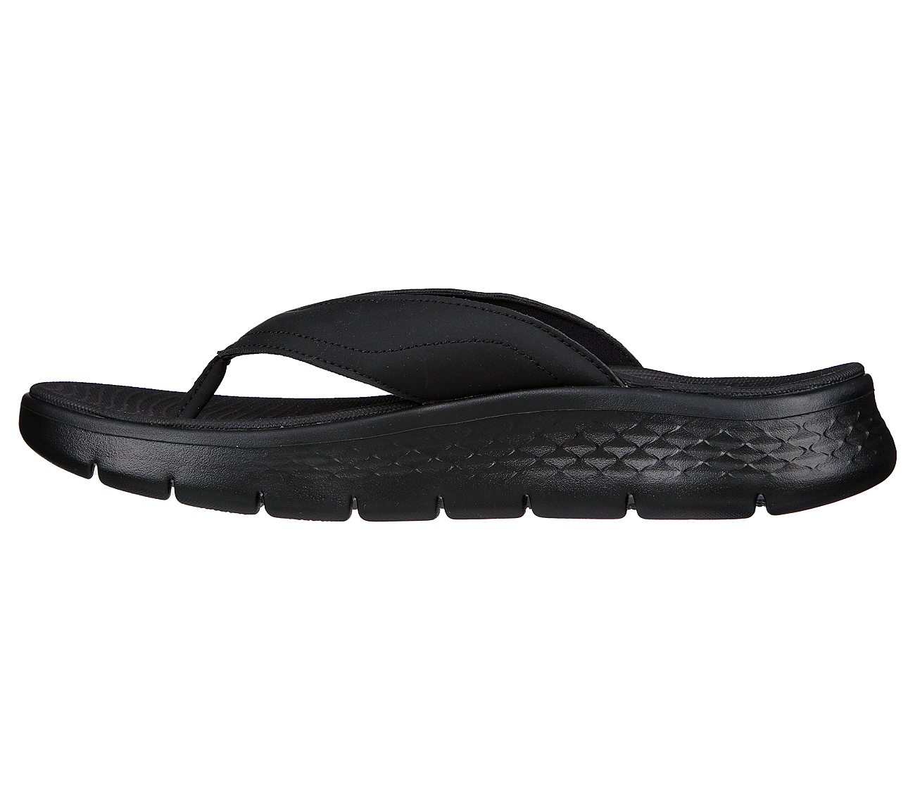 GO WALK FLEX SANDAL - VALLEJO, BBLACK Footwear Left View
