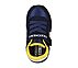 RETRO SNEAKS - GORVOX, NAVY/GOLD Footwear Top View