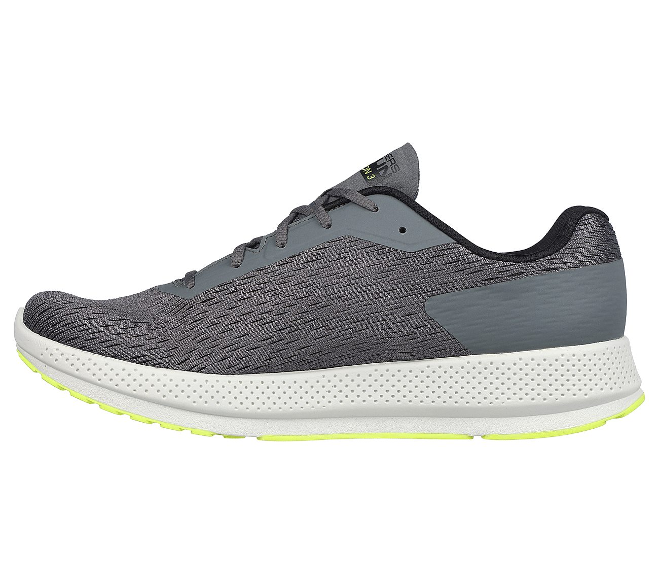 GO RUN HORIZON 3, GREY/LIME Footwear Left View