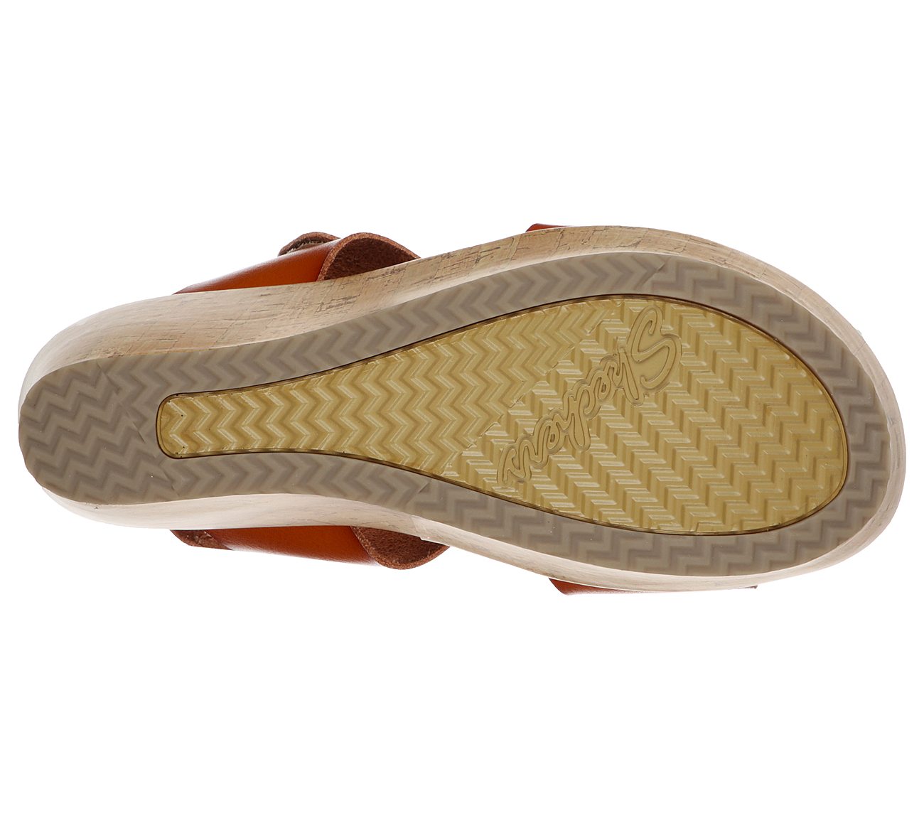 BRIT - GO GETTER, CHESTNUT Footwear Bottom View