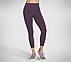 GOWALK HW 7/8 LEGGING II, DARK PURPLE Apparel Lateral View