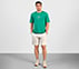 ACID WASH GRAPHIC T-SHIRT, SAGE Apparel Right View
