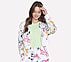UNO GRAFFITI FZ HOODIE, WHITE