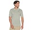 OFF DUTY POLO, LIGHT GREY/GREEN